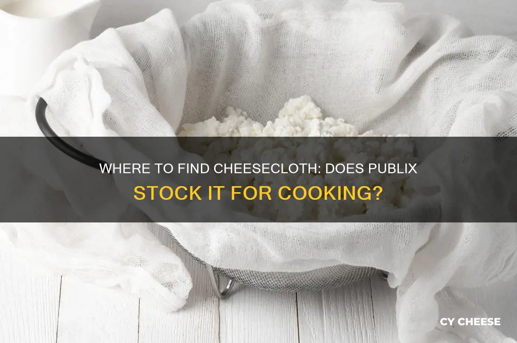 does publix sell cheese cloth