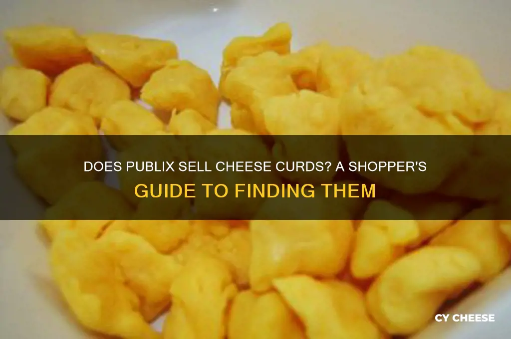 does publix sell cheese curd