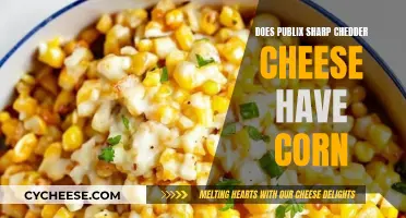 Publix Sharp Cheddar: Does It Contain Corn?