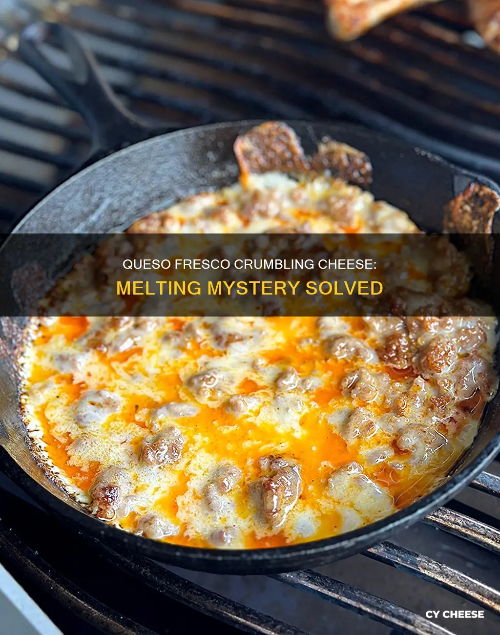 does queso fresco crumbling cheese melt