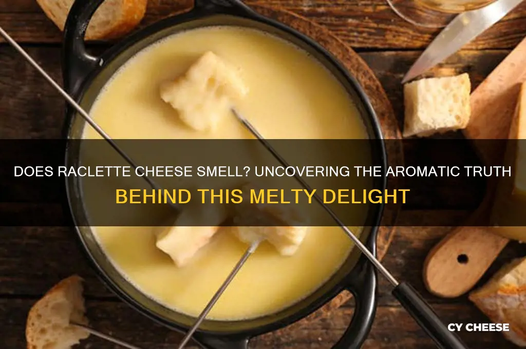 does raclette cheese smell