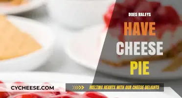 Does Raley's Offer Cheese Pie? Exploring Menu Options and Availability