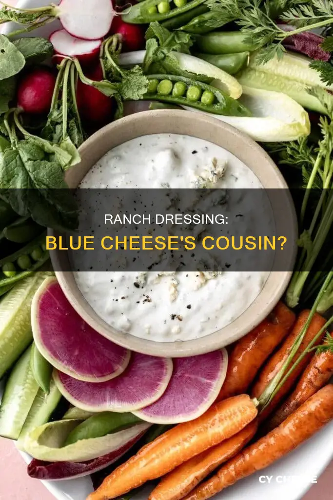 does ranch have blue cheese in it