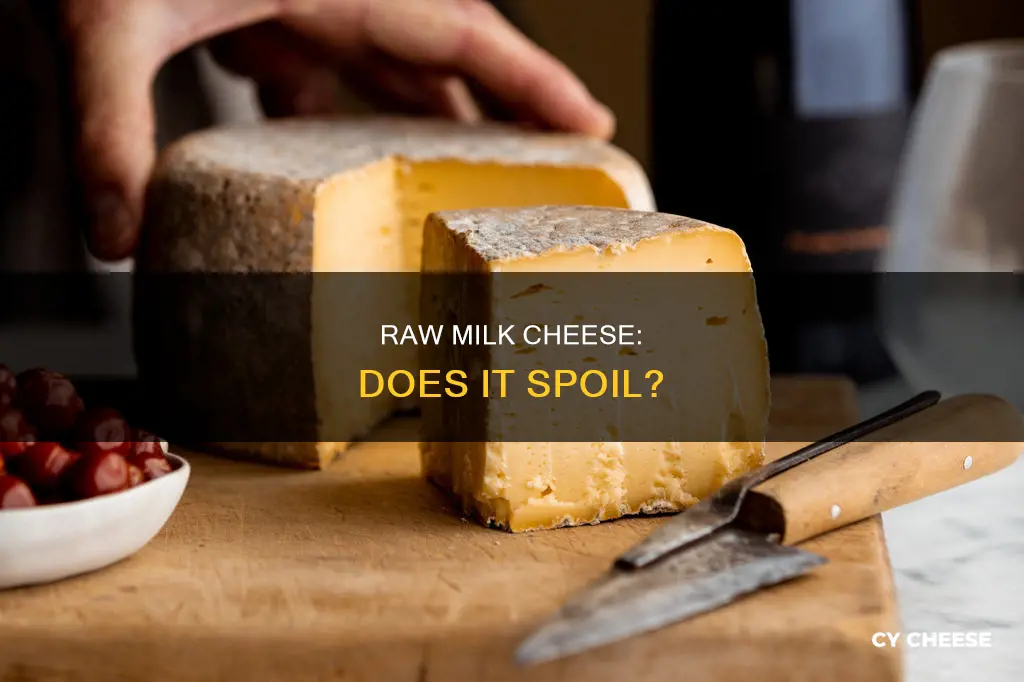 does raw milk cheese go bad