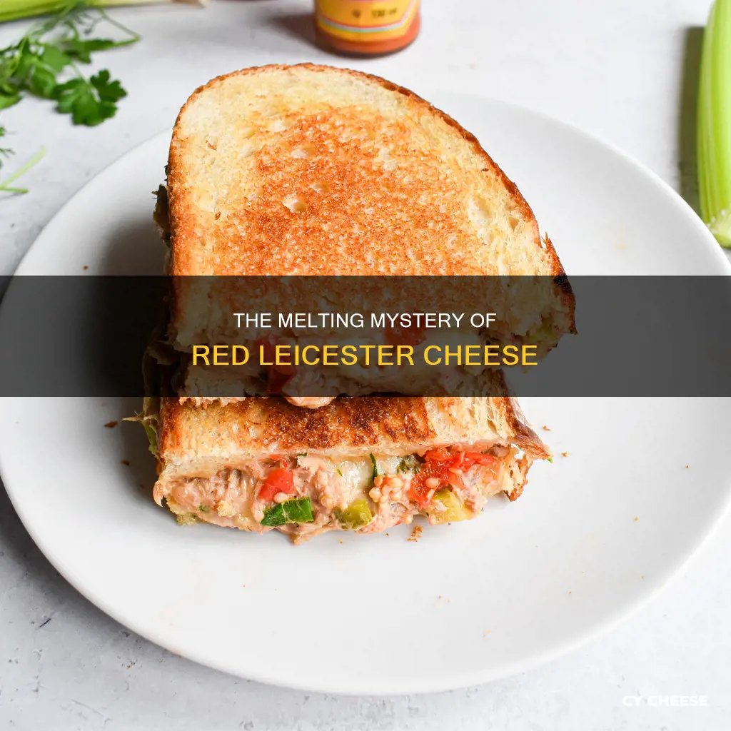 does red leicester cheese melt