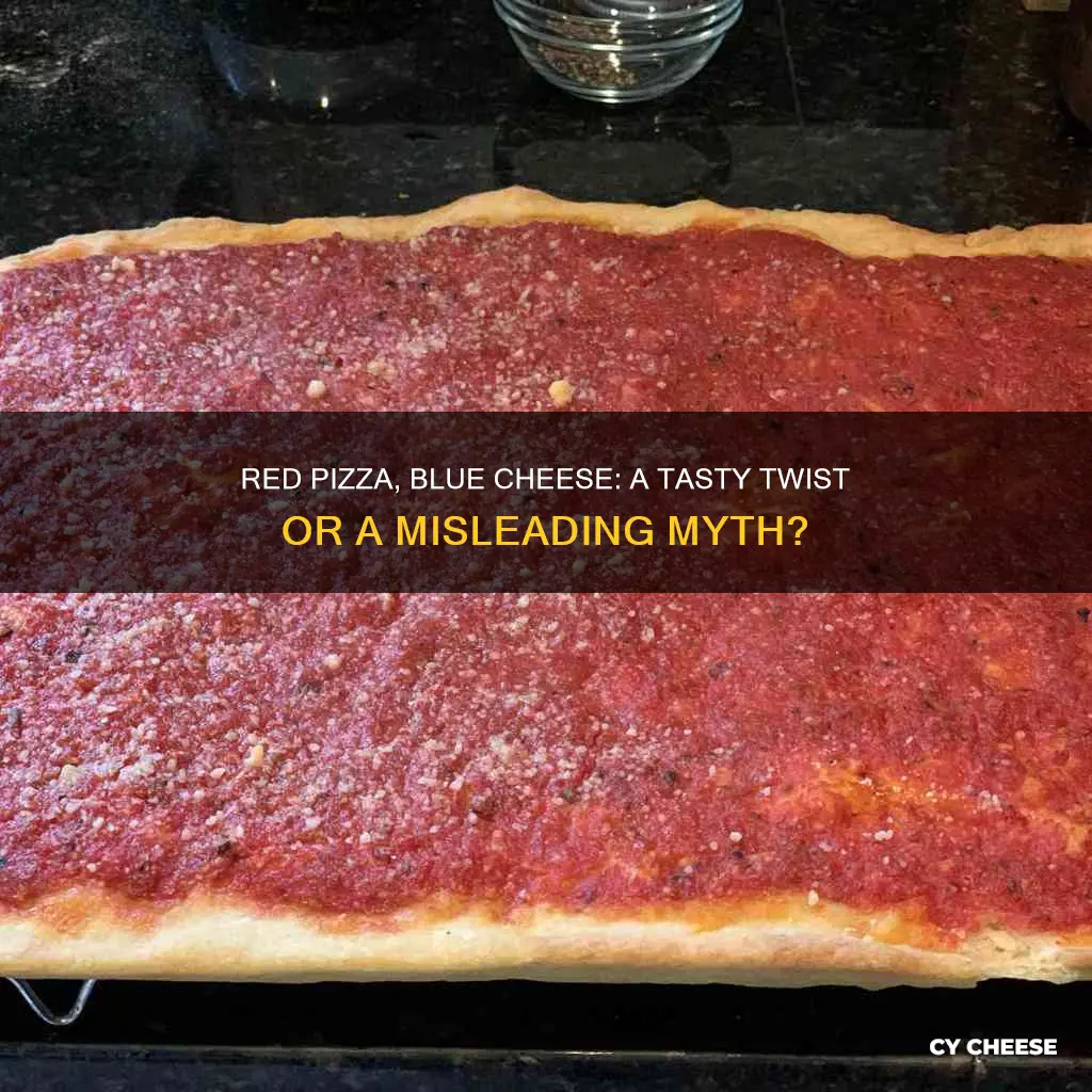 does red pizza have cheese