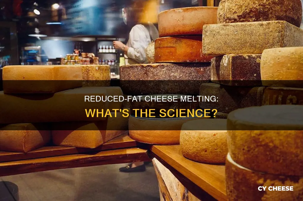 does reduced fat cheese melt