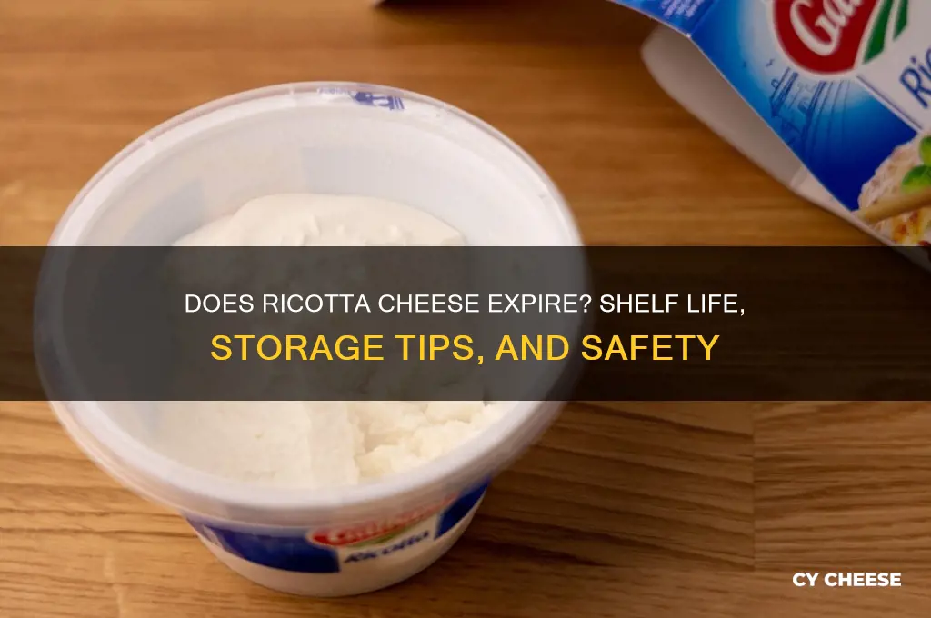 does ricotta cheese expire