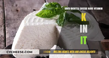 Ricotta Cheese and Vitamin K: What You Need to Know