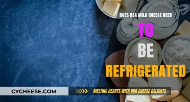 Does RSA Milk Cheese Require Refrigeration? Storage Tips Revealed
