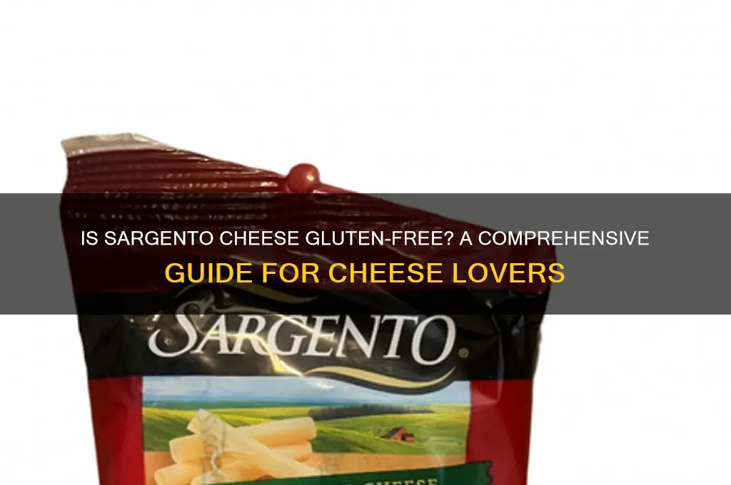 does sargento cheese have gluten