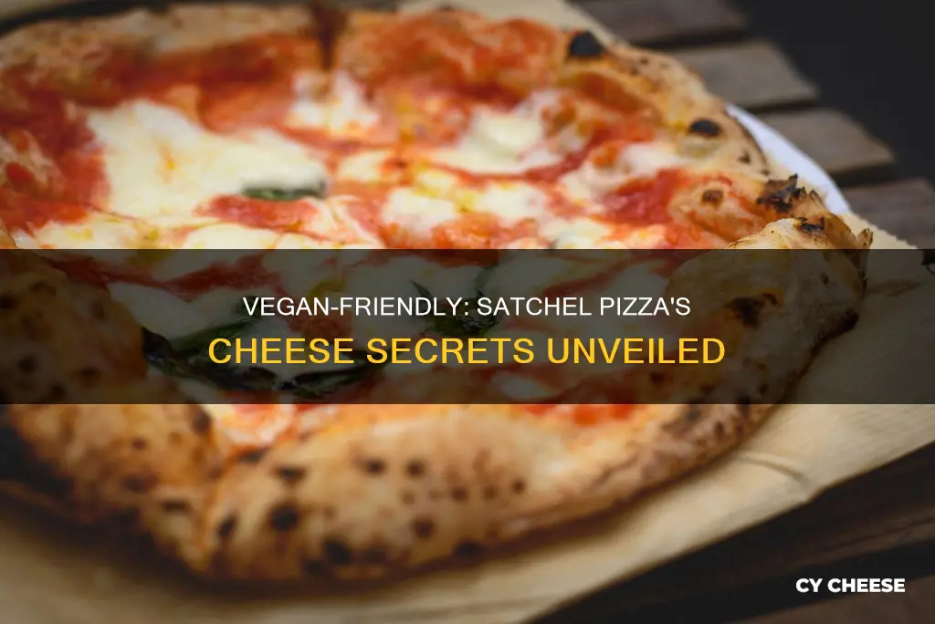 does satchel pizza have vegan cheese
