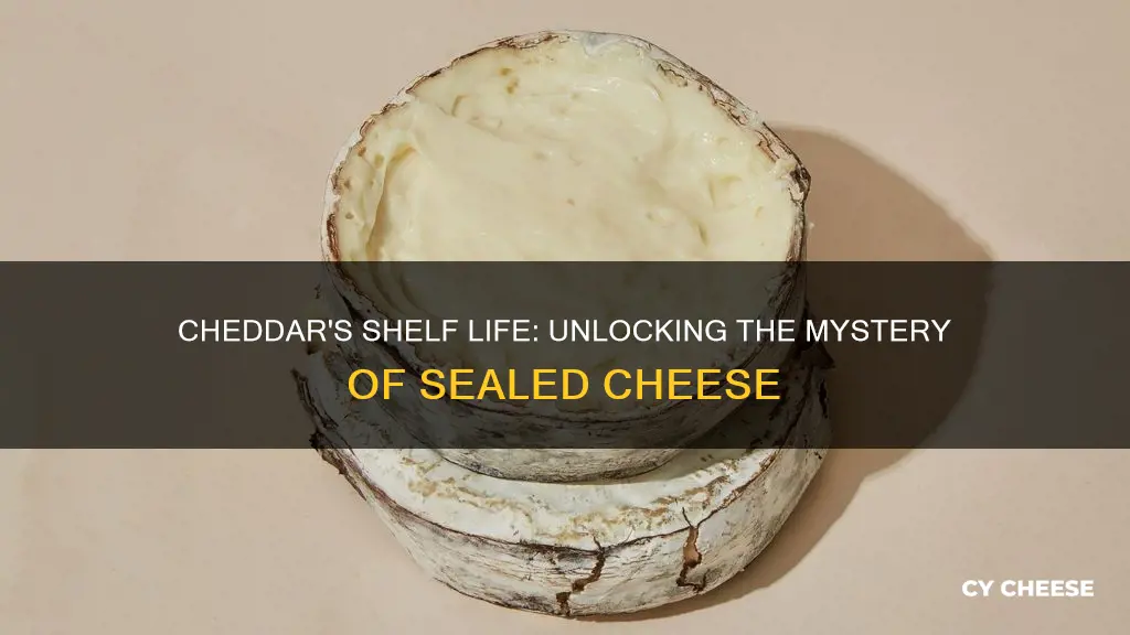 does sealed cheddar cheese go bad