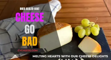 Goat Cheese: Sealed and Shelf-Stable?