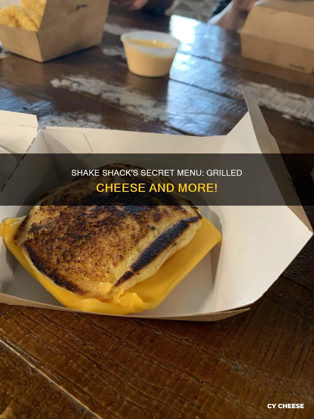 does shake shack have grilled cheese
