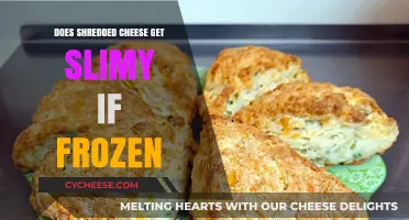 Freezing Shredded Cheese: Does It Get Slimy?