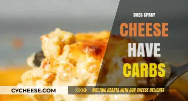 Spray Cheese: Carb-Free Snacking?