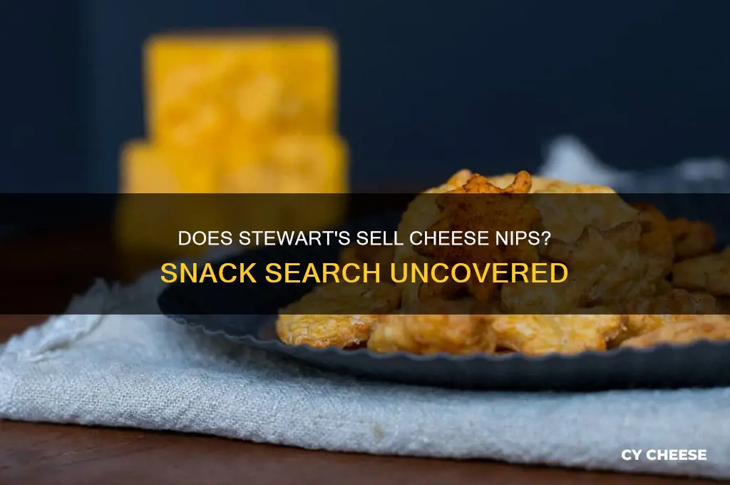 does stewarts have cheese nips