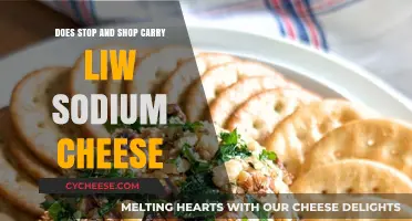Low Sodium Cheese at Stop and Shop: Availability and Options