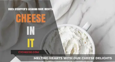 Stouffer's Lasagna Ingredients: Does It Include Ricotta Cheese?