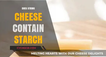 Does String Cheese Contain Starch? Unraveling the Nutritional Facts