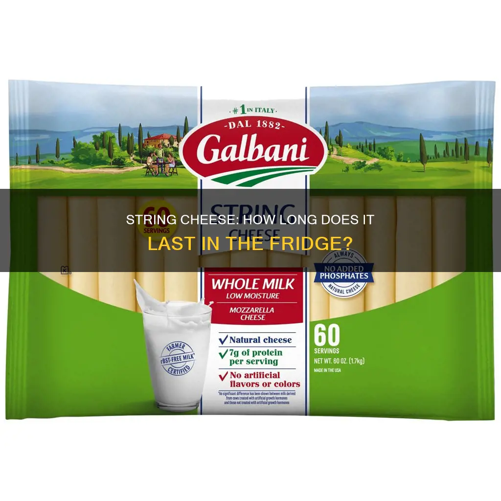 does string cheese go bad in the fridge