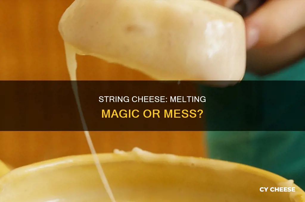 does string cheese melt good