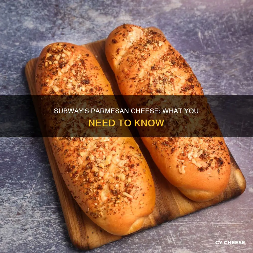 does subway have parmesan cheese