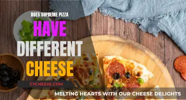 Supreme Pizza: A Cheesy Blend or a Single Cheese?