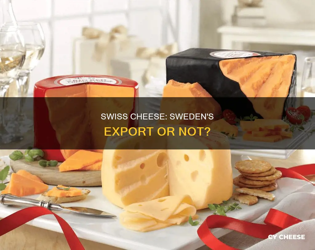 does swiss cheese come from sweden