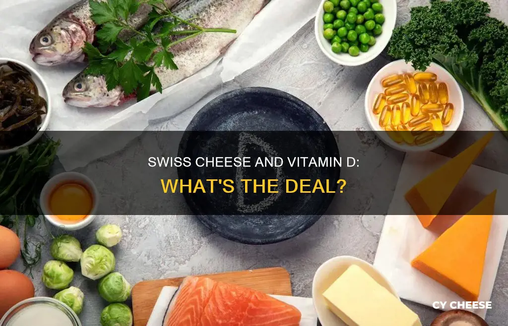 does swiss cheese contain vitamin d
