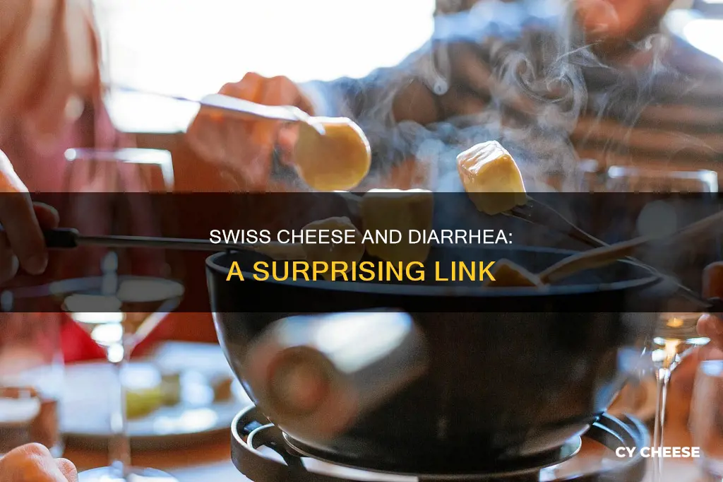 does swiss cheese give diarrhea