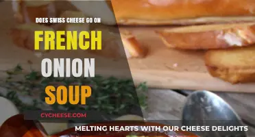 French Onion Soup: Swiss Cheese, Yes or No?