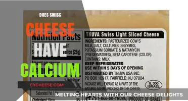 Swiss Cheese and Calcium: A Healthy Combo?