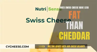 Swiss Cheese: A Lower-Fat Cheddar Alternative?