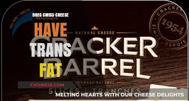 Swiss Cheese and Trans Fat: What's the Truth?