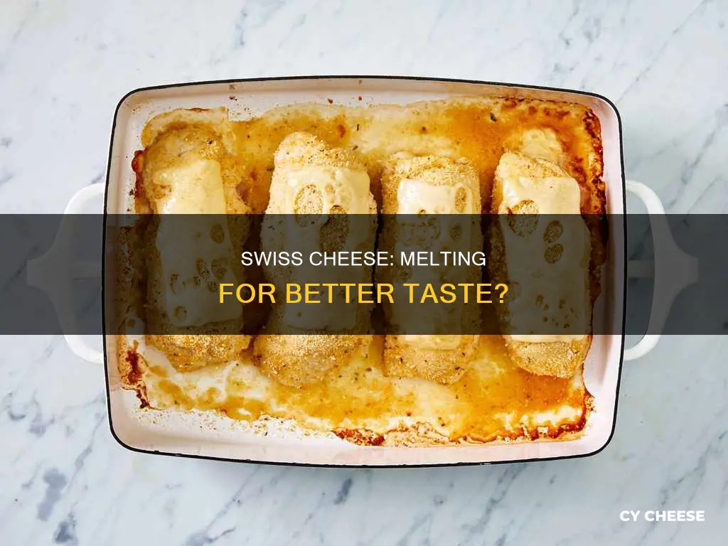 does swiss cheese taste better melted