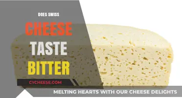 Swiss Cheese: Why Does it Taste Bitter?
