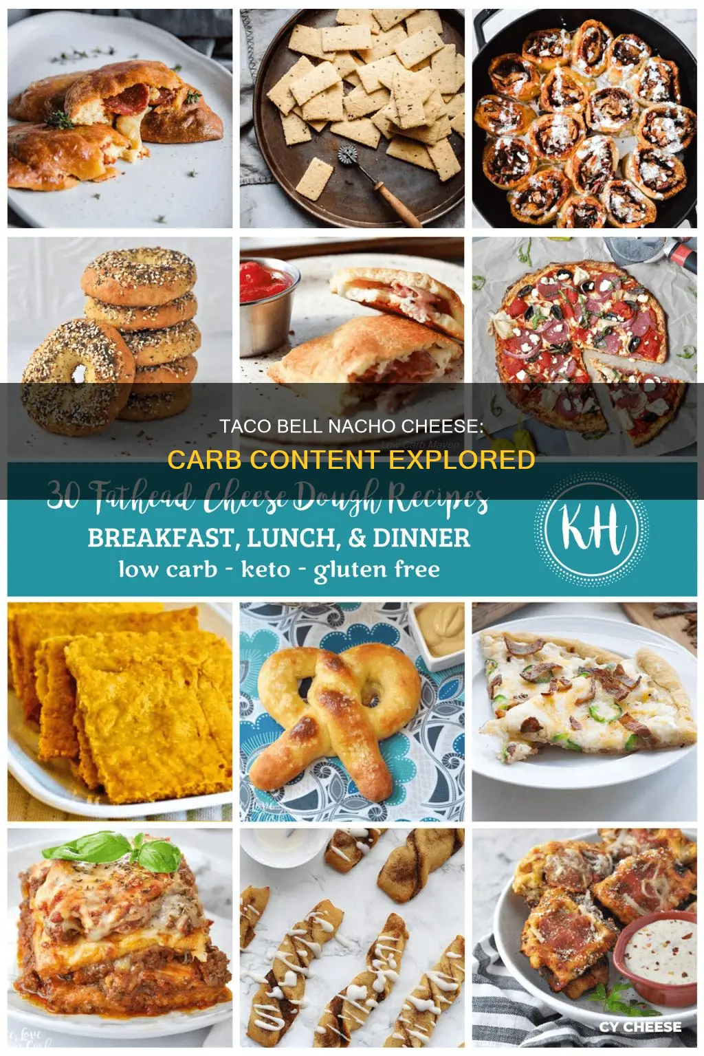 does taco bell nacho cheese have carbs