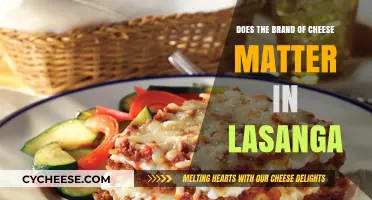Does Cheese Brand Impact Lasagna Flavor? A Tasty Investigation