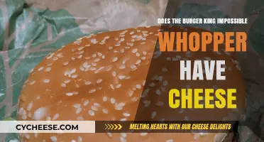 Does the Burger King Impossible Whopper Include Cheese? Find Out!