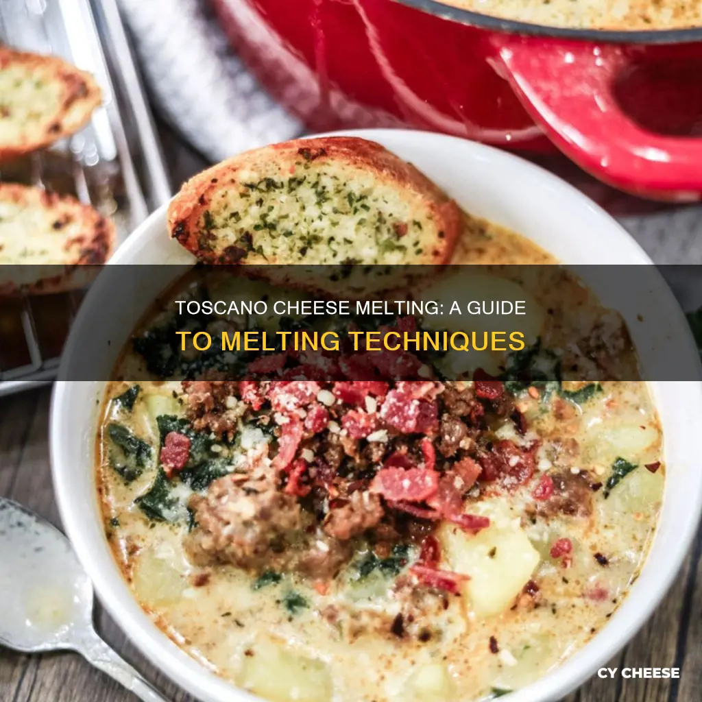 does toscano cheese melt