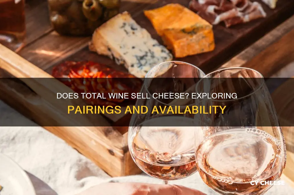 does total wine have cheese