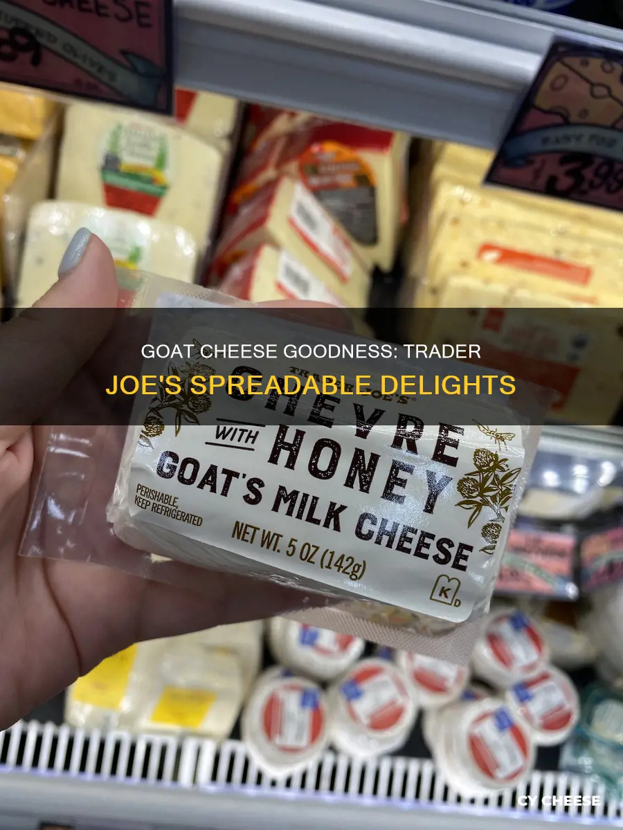 does trader joes have spreadable goat cheese