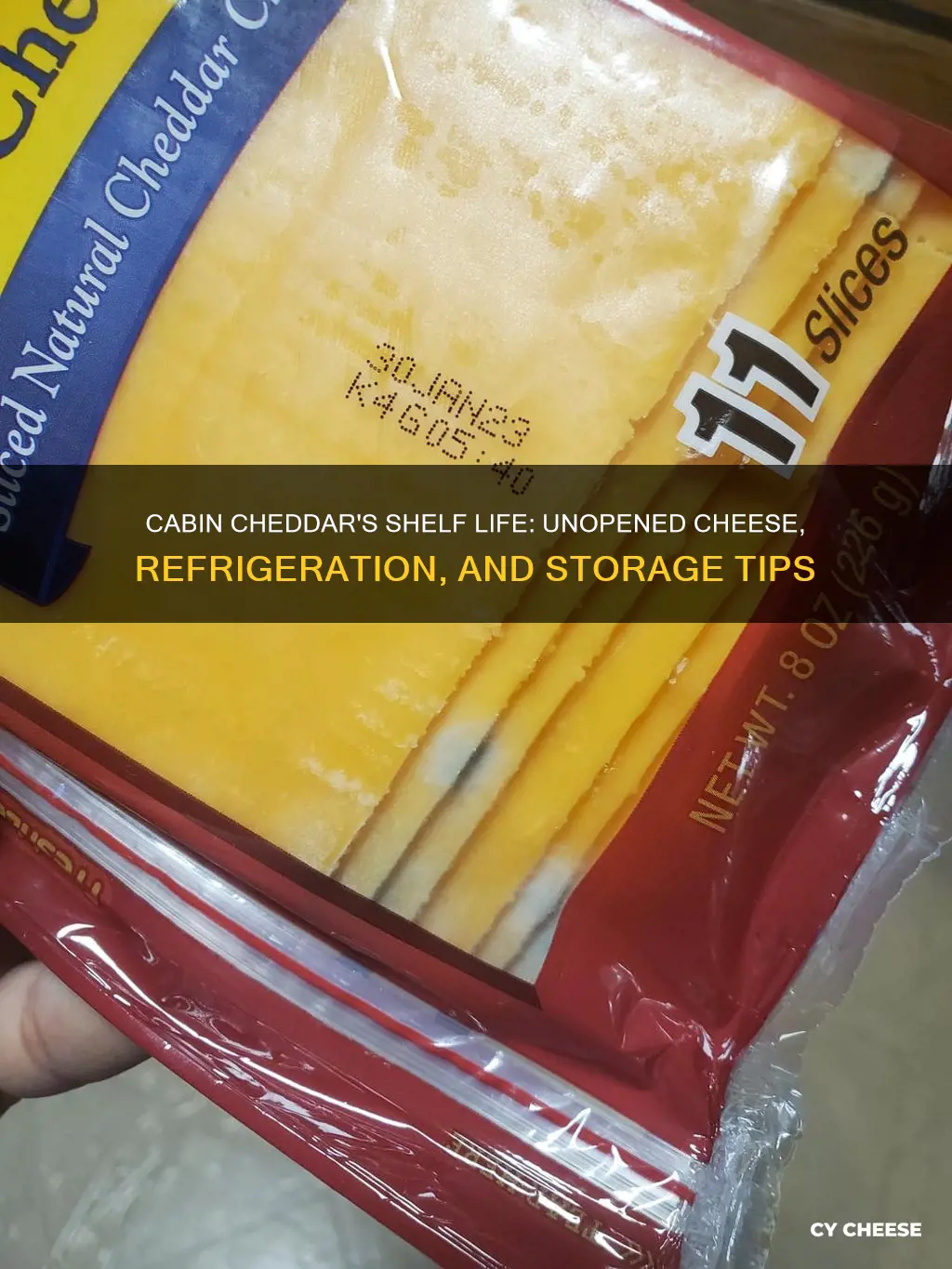 does unopened cabot cheddar cheese require refrigeration