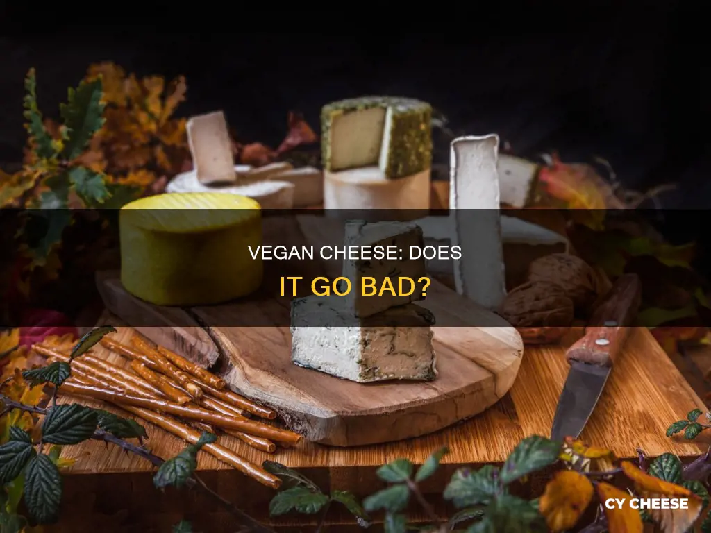 does vegan cheese go bad