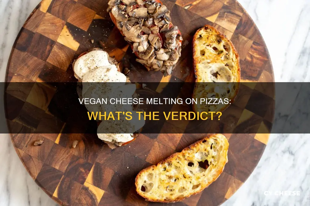 does vegan cheese melt on pizza