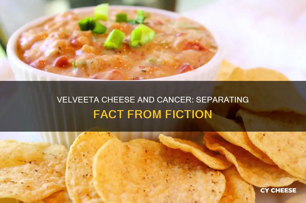 does velveeta cheese cause cancer