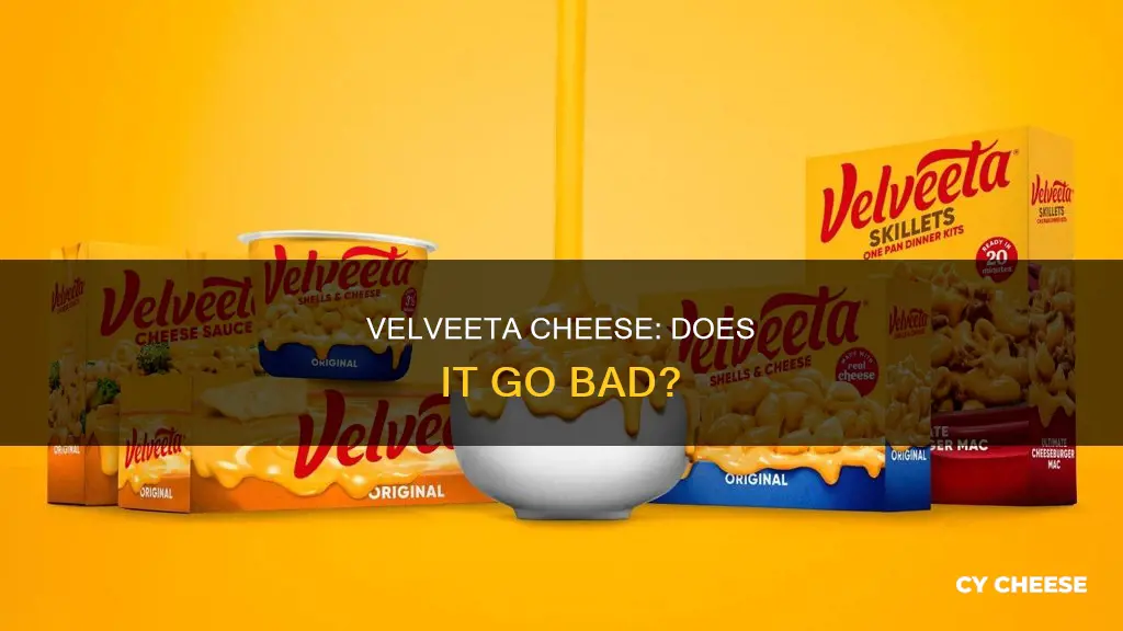 does velveeta cheese go bad