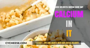 Does Velveeta Cheese Contain Calcium? A Nutritional Breakdown
